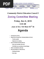 151106 Zoning Meeting Agenda