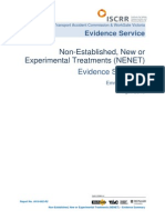 002 Non Established New or Experimental Treatments NENET 2011