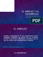 El Empleo y El Desempleo