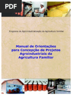 Manual de Orientacoes Para Concepcao de Projetos Agroindustriais