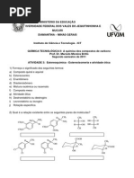 Atividade 3 - Estereoquímica