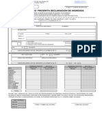 FORMULARIO DECLARACION 2015