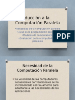 Introducción a la Computación Paralela