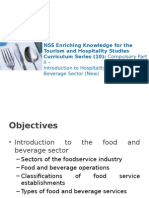 NSS Enriching Knowledge for the Tourism and Hospitality Studies Curriculum Series (10): Compulsory Part II – Introduction to Hospitality - Food and Beverage Sector (New