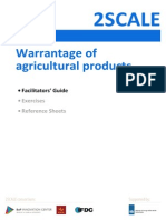 Warrantage of Agricultural Product