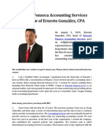 Mossack Fonseca Accounting Services Interview of Ernesto González, CPA