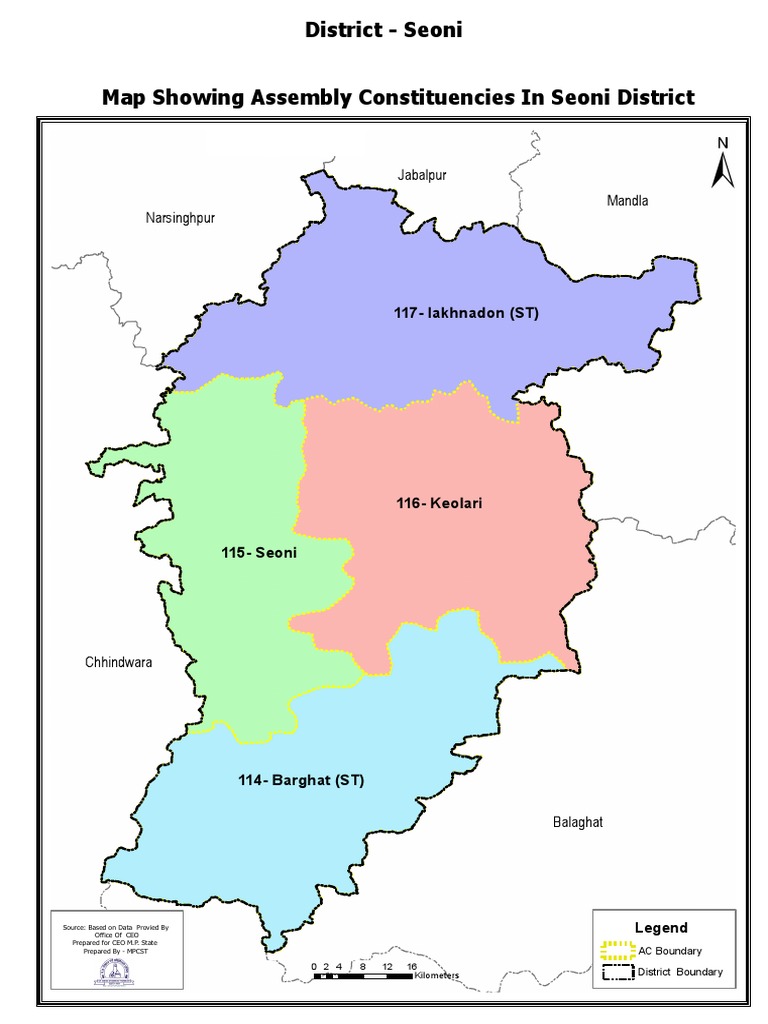 Mandla Narsinghpur Jabalpur: 117-Lakhnadon (ST) | PDF