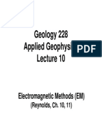 Applied geophysics