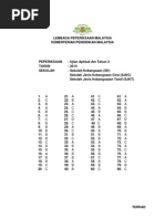 Kunci Jawapan Ujian Aptitud Am Tahun 3