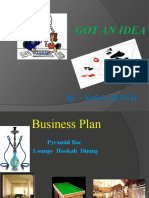 Satish Business Plan-Opening A Club "Pyramid"