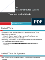 Networks and Distributed Systems: Time and Logical Clocks