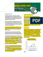 Why Do Gasketed Joints Leak