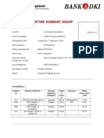 Daftar Riwayat Hidup Bdki