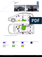 1 Additional Battery in Blueefficiency Models: Restraint Systems Control Unit Seat Belt Tensioner Gas Generator Airbag