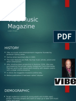 Case Study1 - Vibe Magazine