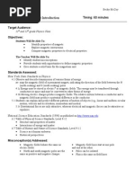 Download 1 Magnetism Introduction by rebbieg SN28873045 doc pdf