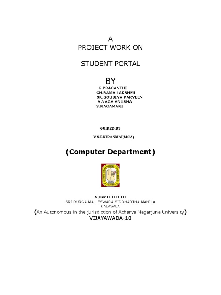 Student Portal Project Overview | PDF | Java Server Pages | Java Servlet