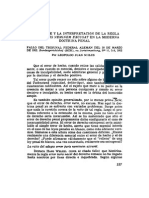 El Alcance y La Interpretacion de La Regla Error Juris Neminem Excusat en La Moderna Doctrina Penal