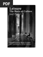 Download Leisure - the Basis of Culture by caragiale84 SN28873477 doc pdf