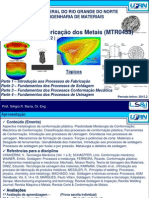 Introdução Aos Processos de Fabricação