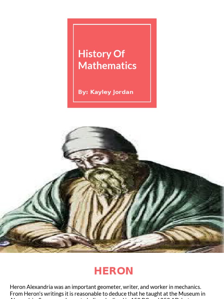 Heron of Alexandria: Geometry Insights | PDF | Area | Euclid