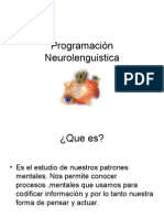 Programación Neurolenguistica