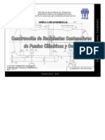 Construccion de Recipientes Contenedores de Fondos Cilindricos y Ovales