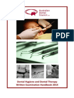 DT&DH Written Exam Handbook June 2014