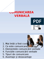 Comunicarea Verbala