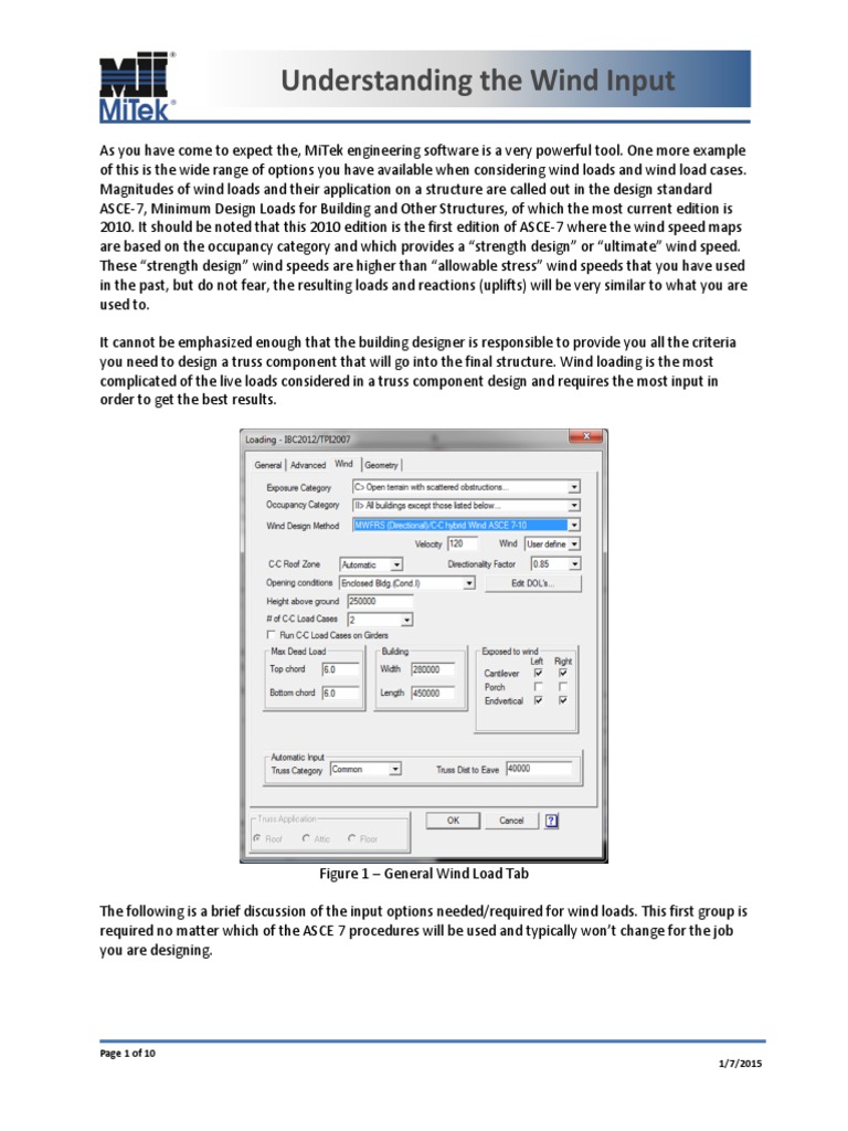 Understanding Wind Loads | PDF | Truss | Wind Speed