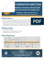 Madison Av Road Diet 11.9.15 Mtng