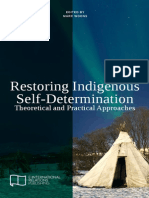 Restoring Indigenous Self Determination New Version E IR