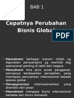 Cepatnya Perubahan Bisnis Internasional