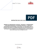 Instructivo SNC 0001 2015 - Requisitos v3 1 PDF