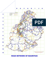 Road Map With Grids