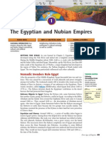 CH 4 Sec 1 - The Egyptian and Nubian Empires PDF