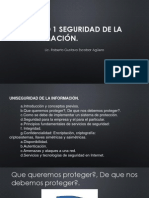 Unidad 1 Seguridad de La Información