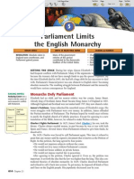 CH 21 Sec 5 - Parliament Limits The English Monarchy PDF