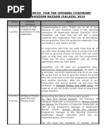 Emcee Script For BS Inauguration | PDF