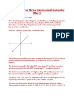 3d Geometry Notes