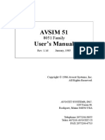 AVSIM51 UsersManual