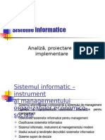 PSI - Curs 1 Sistemul Informatic