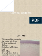 Corneal Edema