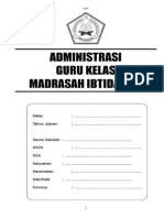 Administrasi Guru SD/MI