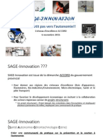 Presentation Sage Innovation 6 Novembre 2015