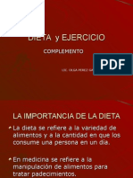 Dieta y Ejercicio