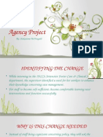 Agency Project Powerpoint
