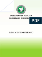 Regimento Interno DPE - RR