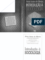 OLIVEIRA, Pérsio Santos De. Introdução À Sociologia. São Paulo Ática 1991