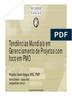 Tendências Mundiais em Gerenciamento de Projetos Com Foco em Pmo